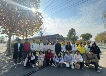 文化与传媒学院“华园文学创意写作中心”师生赴马郢村开展采风实践活动